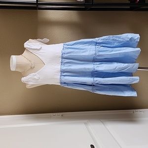 Emory Park Knot Shoulder Smock Dress